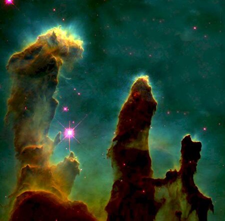 Pillars of Creation Eagle Nebula